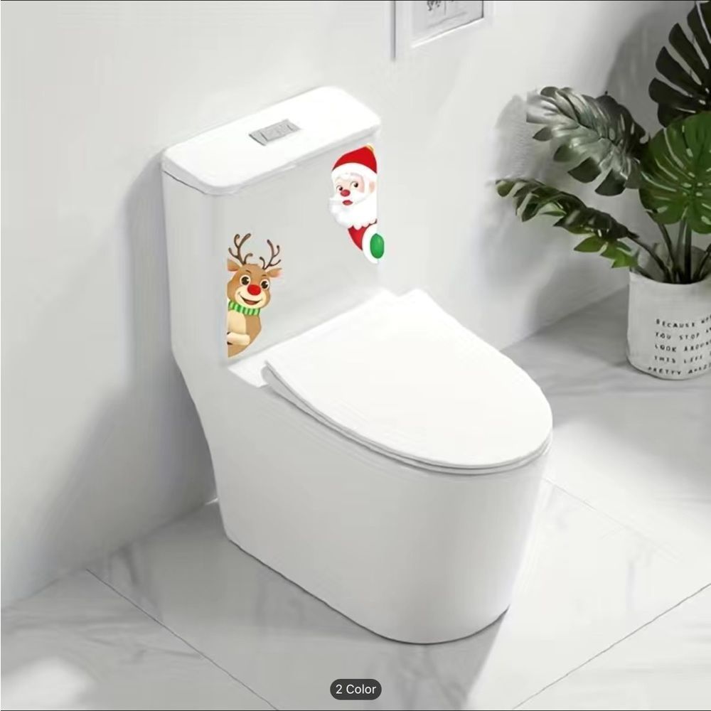 ❄️NWT❄️NEW 2 CHRISTMAS WINDOW + SNOWFLAKE DECALS ❄️ - Picture 5 of 8